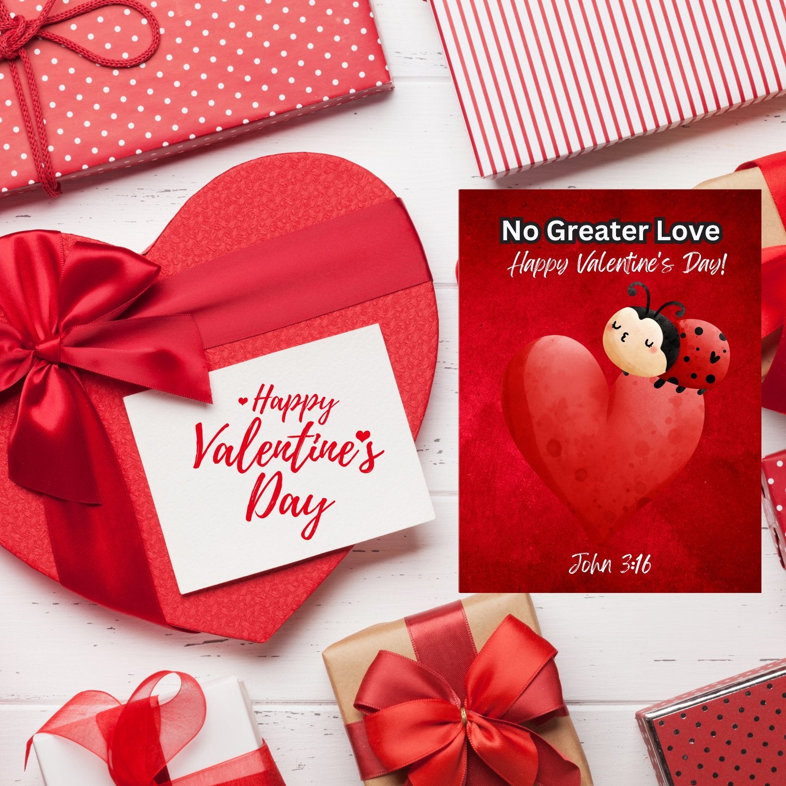 No Greater love John 3 16 gospel tracts for kids