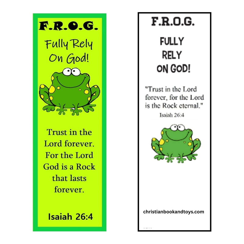Fully Rely On God Bookmarks