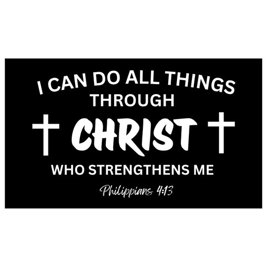 All things through Christ Magnets