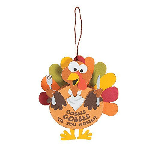 Turkey Gobble Sign Craft Kit