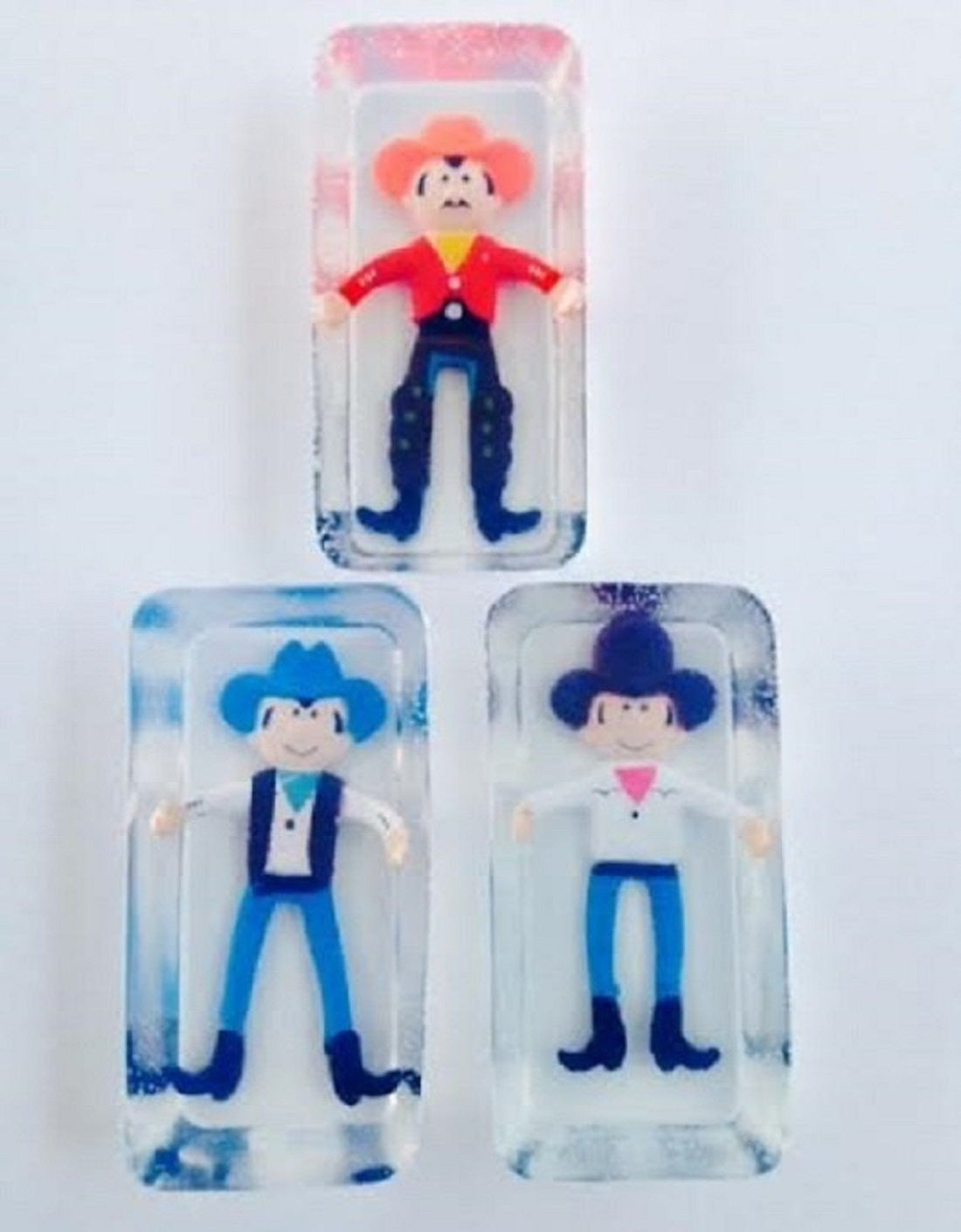 New Product Cowboy Toy Embeded Glycerin Soap