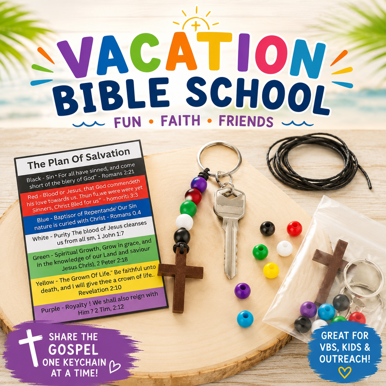 vacation bible school space theme