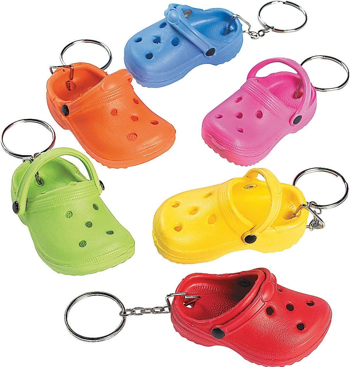 Wholesale Mini Clog Keychain - Bulk Pack - Mini Shoe Key Chains