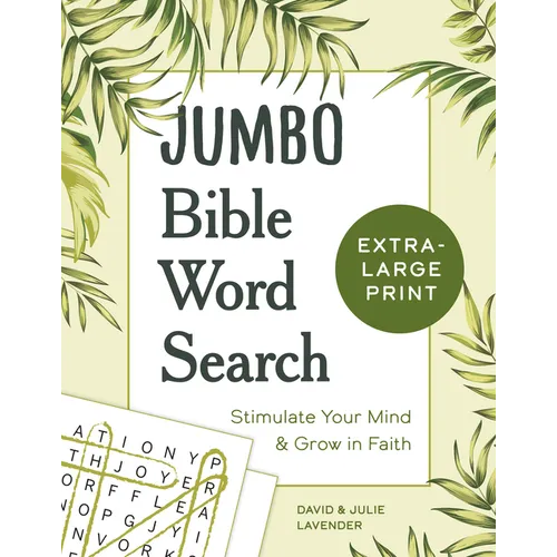 Jumbo Bible Word Search: Stimulate Your Mind and Grow in Faith