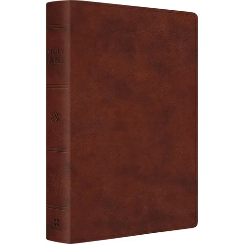 ESV Giant Print Personal Size Bible (Trutone, Chestnut)