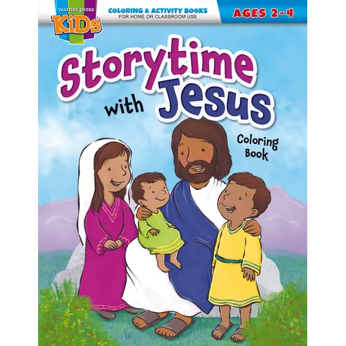 Storytime with Jesus Coloring Book: Coloring & Activity Book (Ages 2-4)