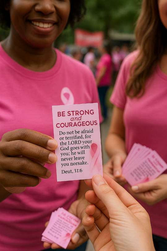 Christian Cancer Awareness Cards
