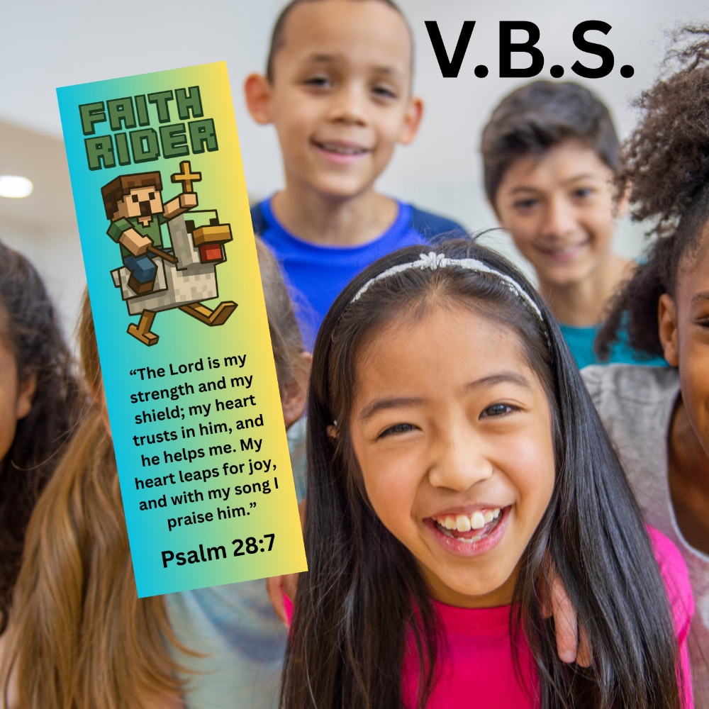 Chicken Jockey Faith Rider Bookmarks vbs