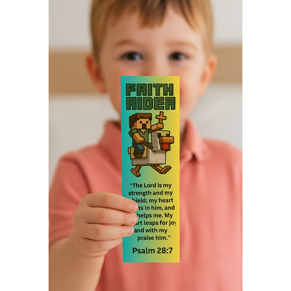 Chicken Jockey Faith Rider Bookmarks