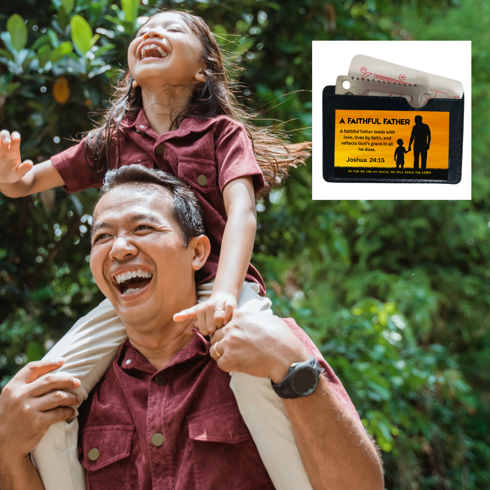 Faithful Father Survival Tool – 10 Pack Cards for Church Men