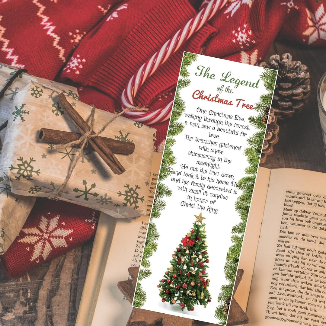 The Legend Of The Christmas Tree Bookmarks