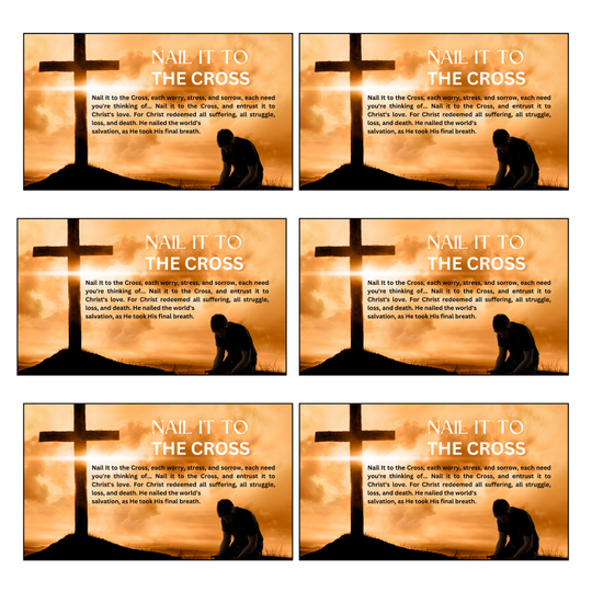 Nail it to the cross bulk easter magnets
