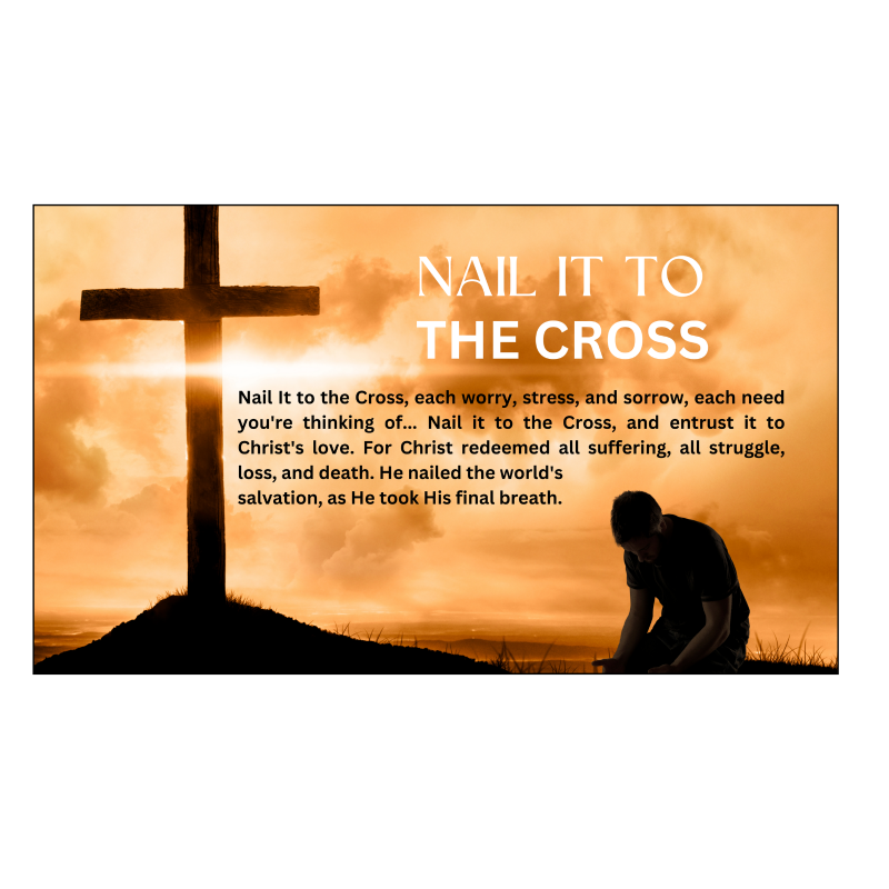 Nail it to the Cross bulk Magnets for Easter
