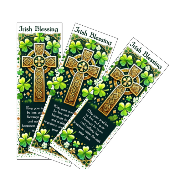 irish blessing bookmarks