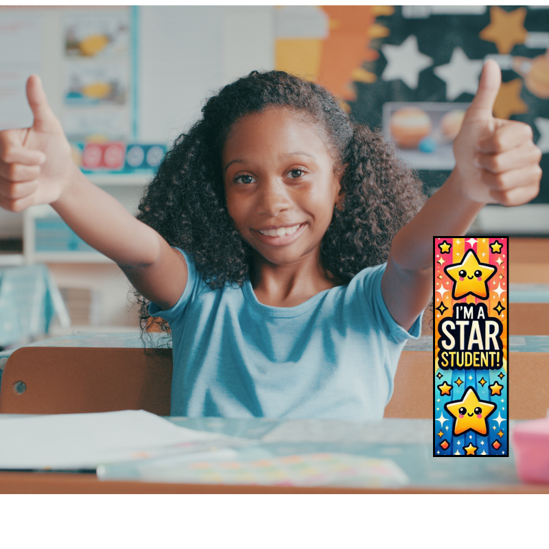 100 Count Star Student Bookmarks