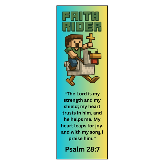 Chicken Jockey Faith Rider Bookmarks