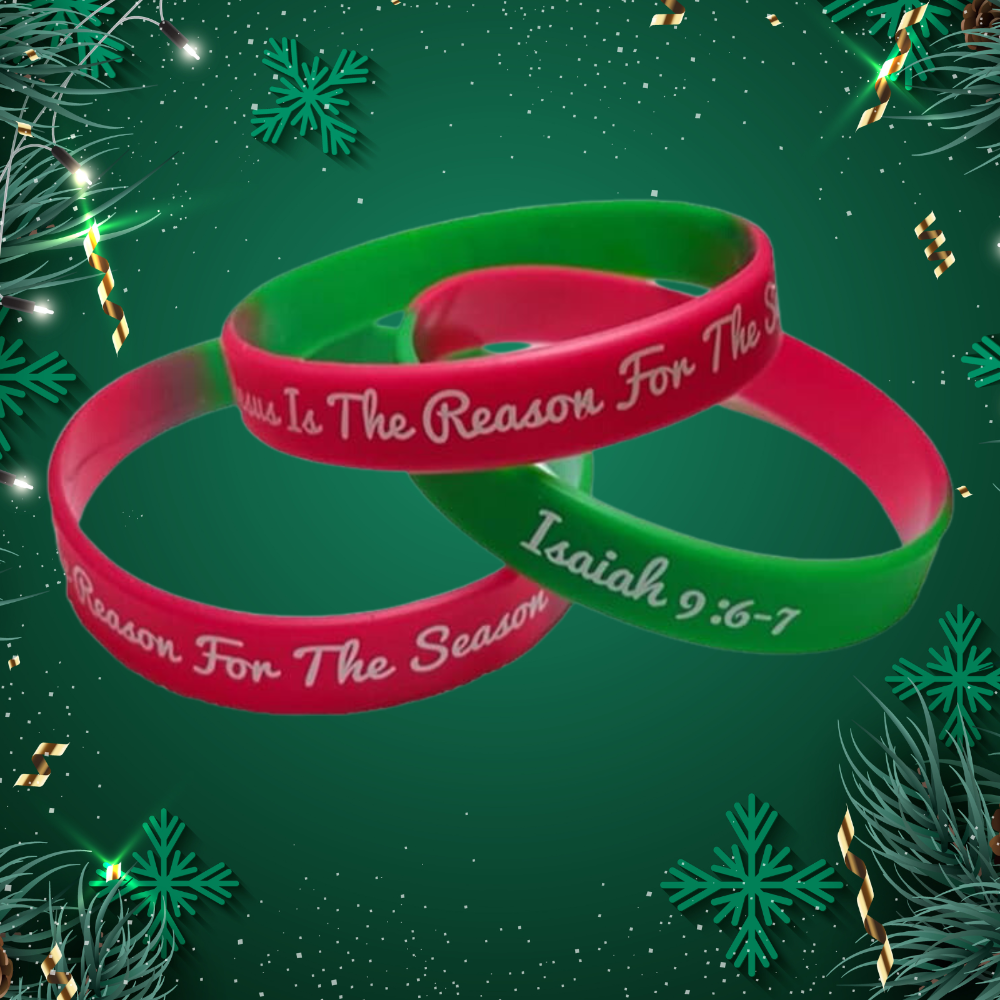 Bulk Christmas bracelets party favors