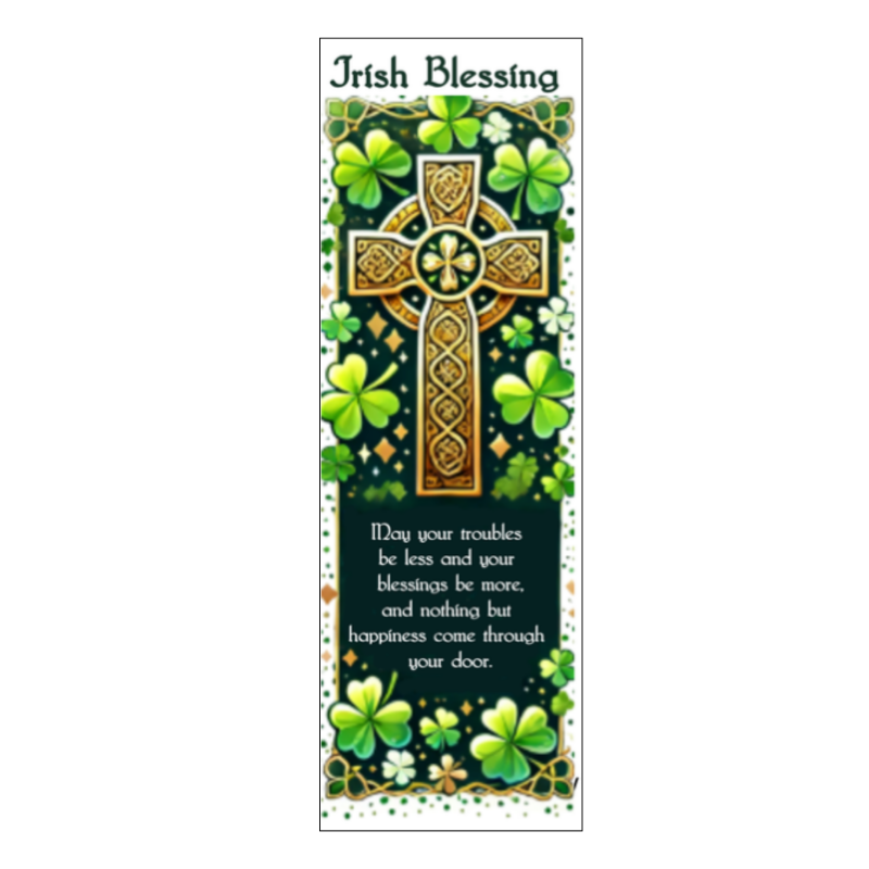 irish blessing bookmarks