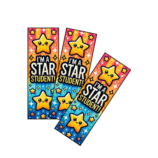 100 Count Star Student Bookmarks