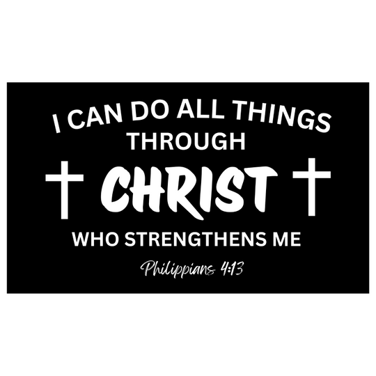  All things through Christ Magnets