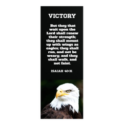 50 Count Man of God Victory Eagle Bookmarks Isaiah 41 Bible Verse Christian Bookmarks