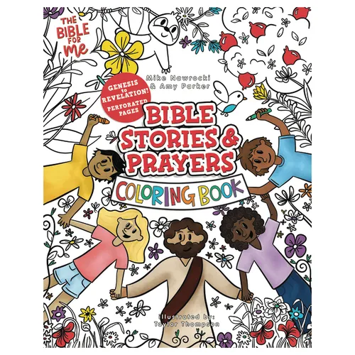 Bible Stories & Prayers Coloring Book: The Bible for Me