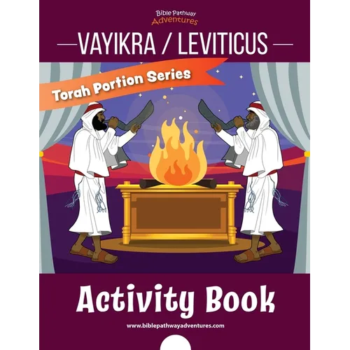 Vayikra / Leviticus Activity Book: Torah Portions for Kids