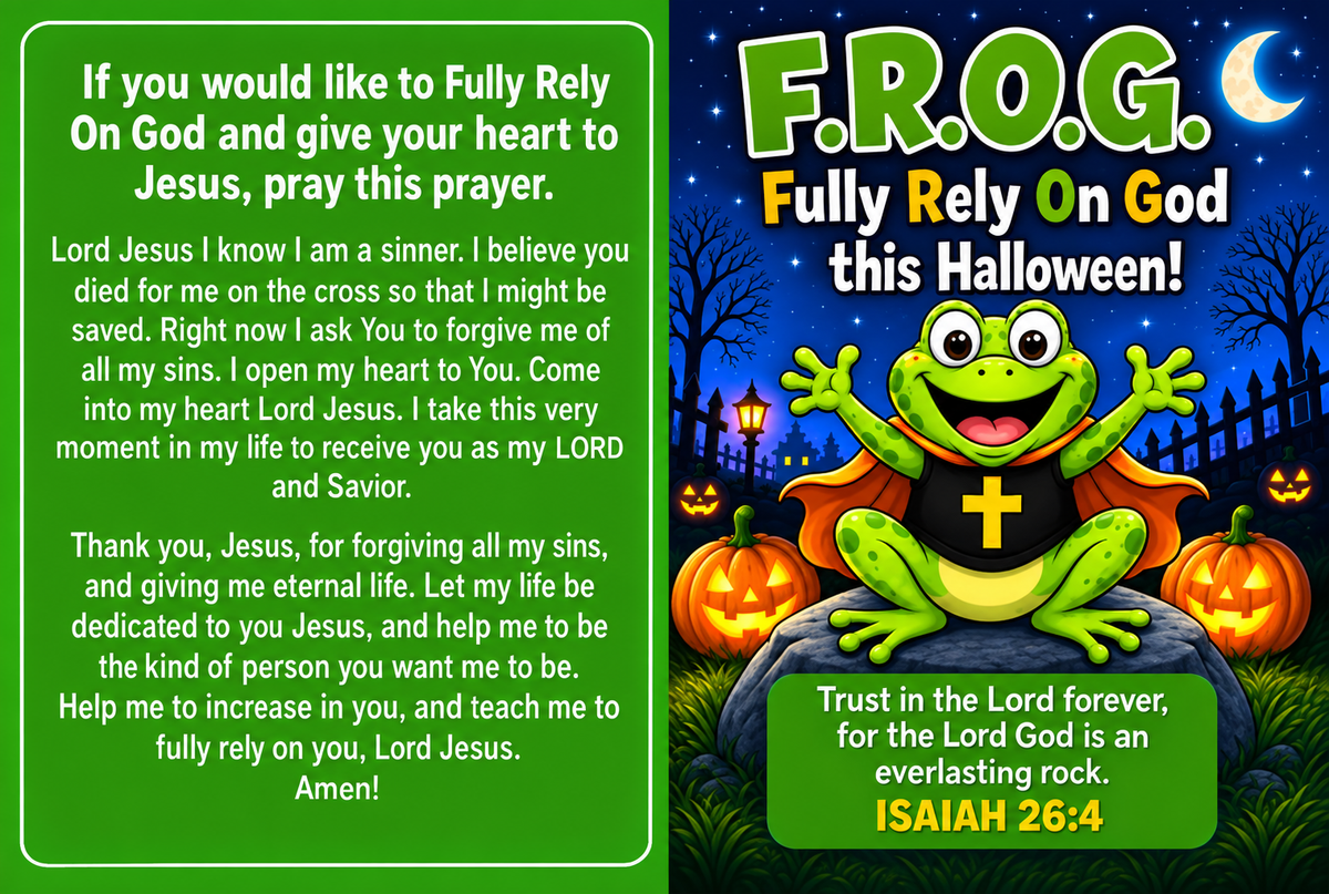 Bulk Fully rely on God maze puzzle gospel tracts for trunk or treat church handouts.