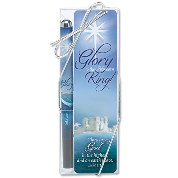 Glory to the Newborn King Pen and Bookmark Gift Set