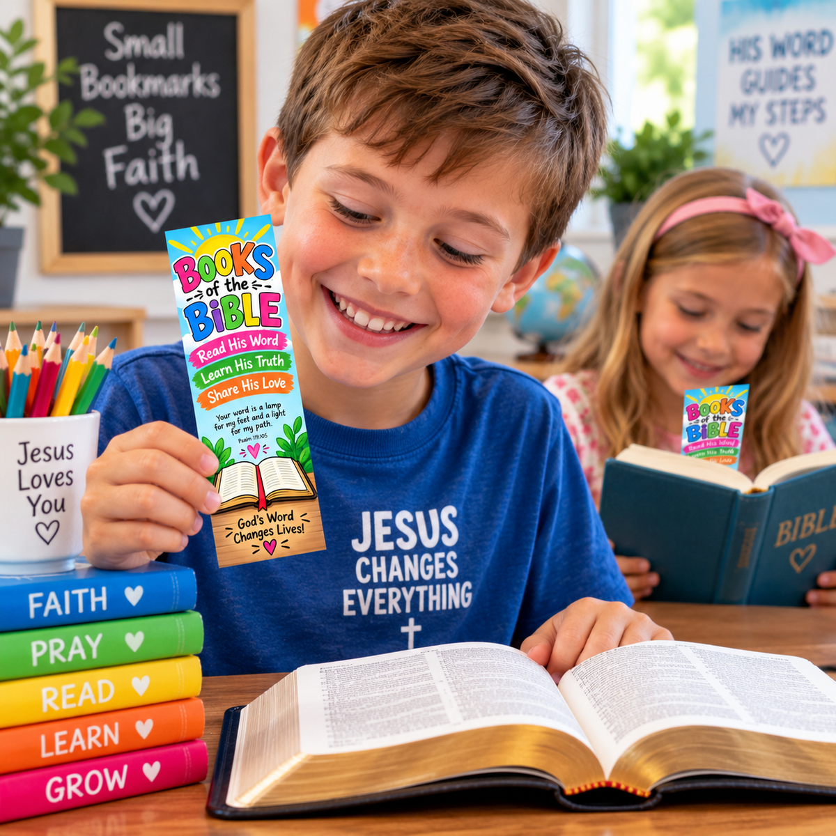 books of the bible christian bookmarks for kids fun colorful teaching tool
