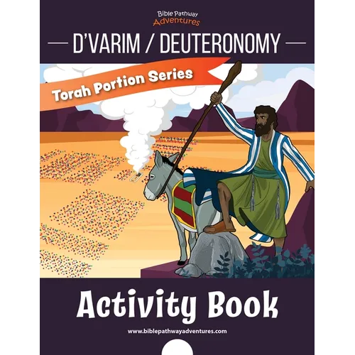 D'varim / Deuteronomy Activity Book: Torah Portions for Kids