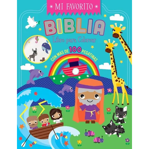 Biblia - Libro Para Colorear Con Pegatinas (Bible-Coloring and Sticker Book)