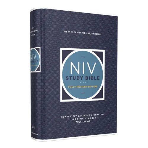 NIV Study Bible, Fully Revised Edition, Hardcover, Red Letter, Comfort Print