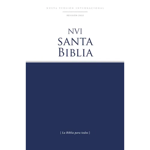 Nvi, Santa Biblia, Revisión 2022, Edición Económica, Tapa Rústica