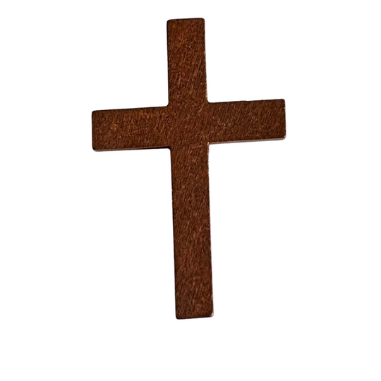 24 Pack Wooden Crosses