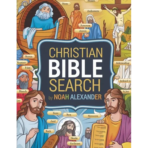 Christian Bible Word Search: Large print biblical puzzle book 8.5x11
