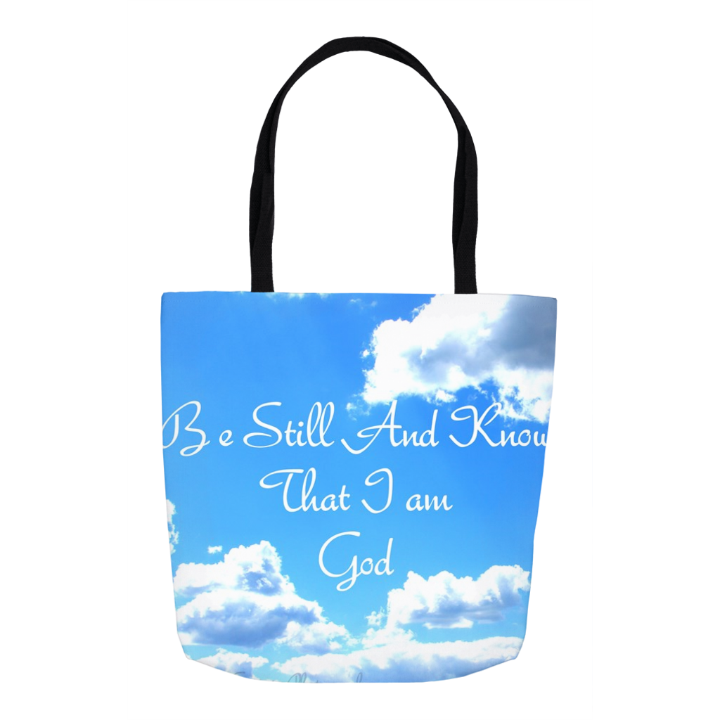Be Still And Know That I Am God Christian Tote Bag For Women