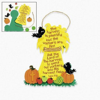 Harvest Fall Inspirations Ornament Craft Kit - Religious Crafts & Crafts for Kids