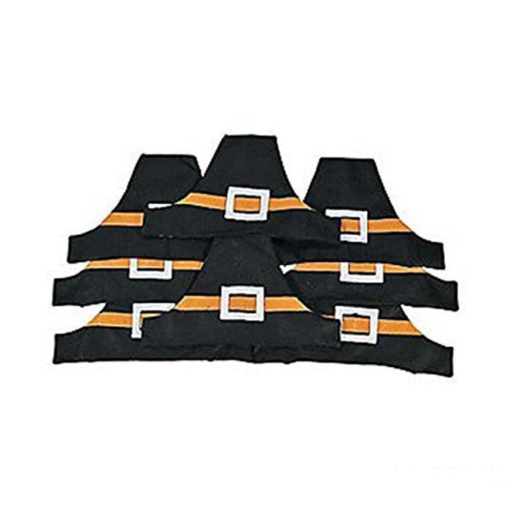 12 pilgrim hats for thanksgiving