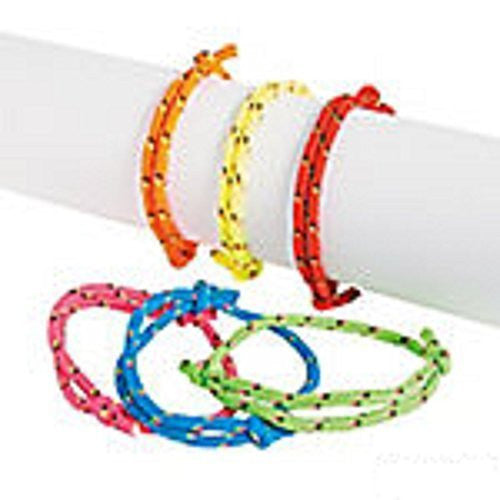 72 Nylon Friendship Rope Bracelets