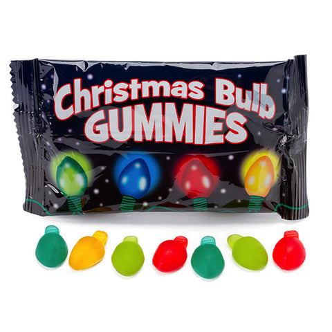 Christmas Bulb Gummies Candy (18 packets)