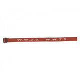 6 Red WWJD Cloth Woven Bracelets