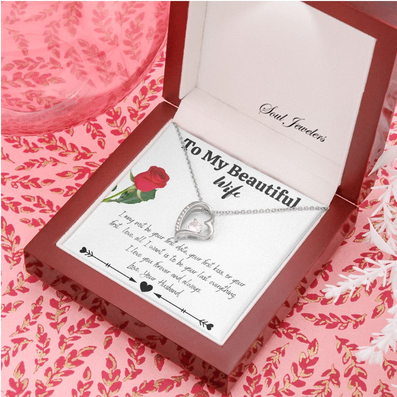 Valentine's Day Gift For My Beautiful Wife Love Heart Pendant She Will Cherish By Soul Jewelers