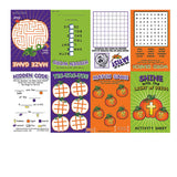 Bulk Pack of (2 Sets of 24 ) 48 Sheets of Shine With The Light Of Jesus Christian Pumpkin Fold-Up Activity Sheets (24 Sheets)